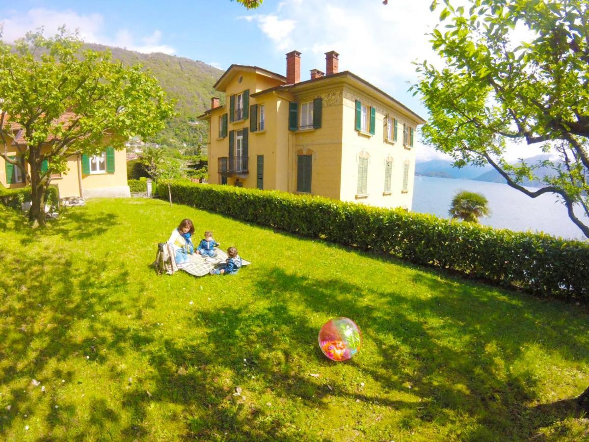 The Comfort - Big Apartment In Villa With Garden And Terrace Argegno Kültér fotó